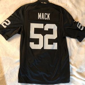 Raiders Khalil Mack Jersey Black Size Small S